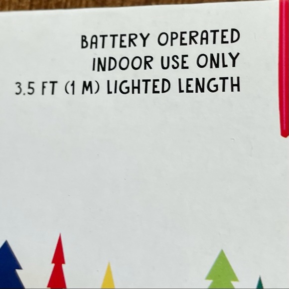 3  NWT sets of target snow  Christmas tree LED  lights pink red green bl… - Picture 7 of 8